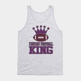 Fantasy Football King Tank Top